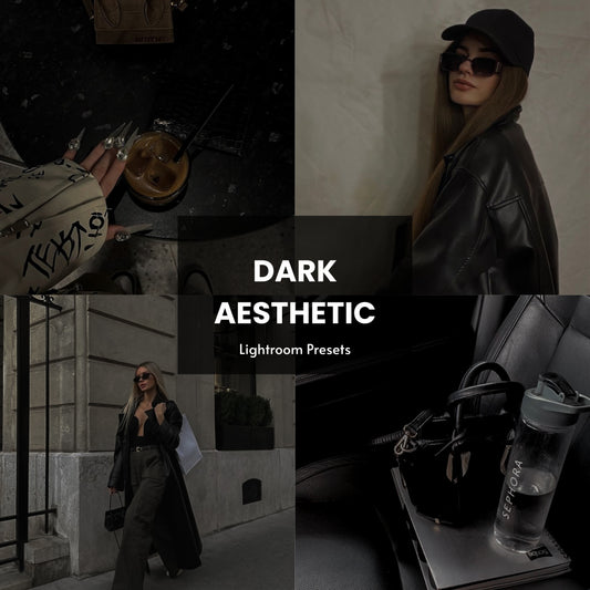 DARK AESTHETIC LIGHTROOM PRESETS