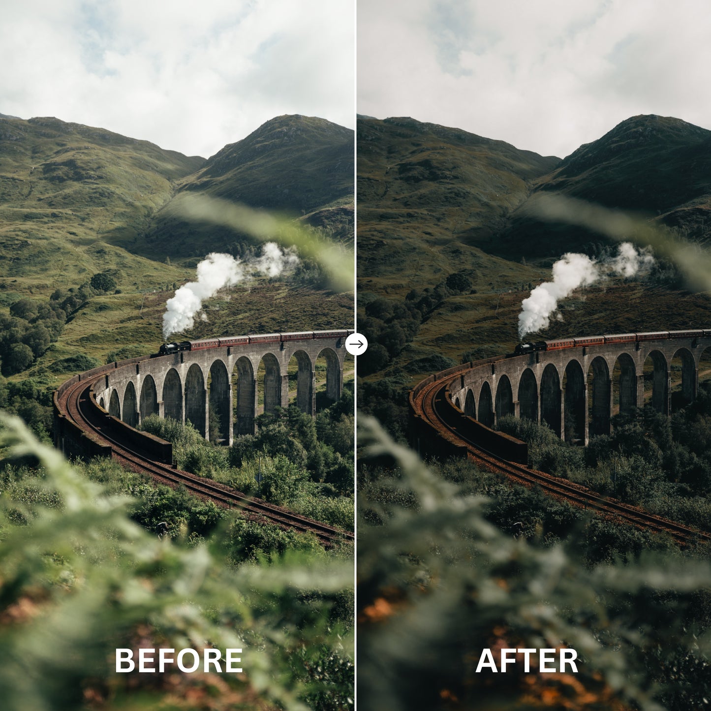 Soft Green Lightroom Presets