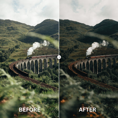 Soft Green Lightroom Presets
