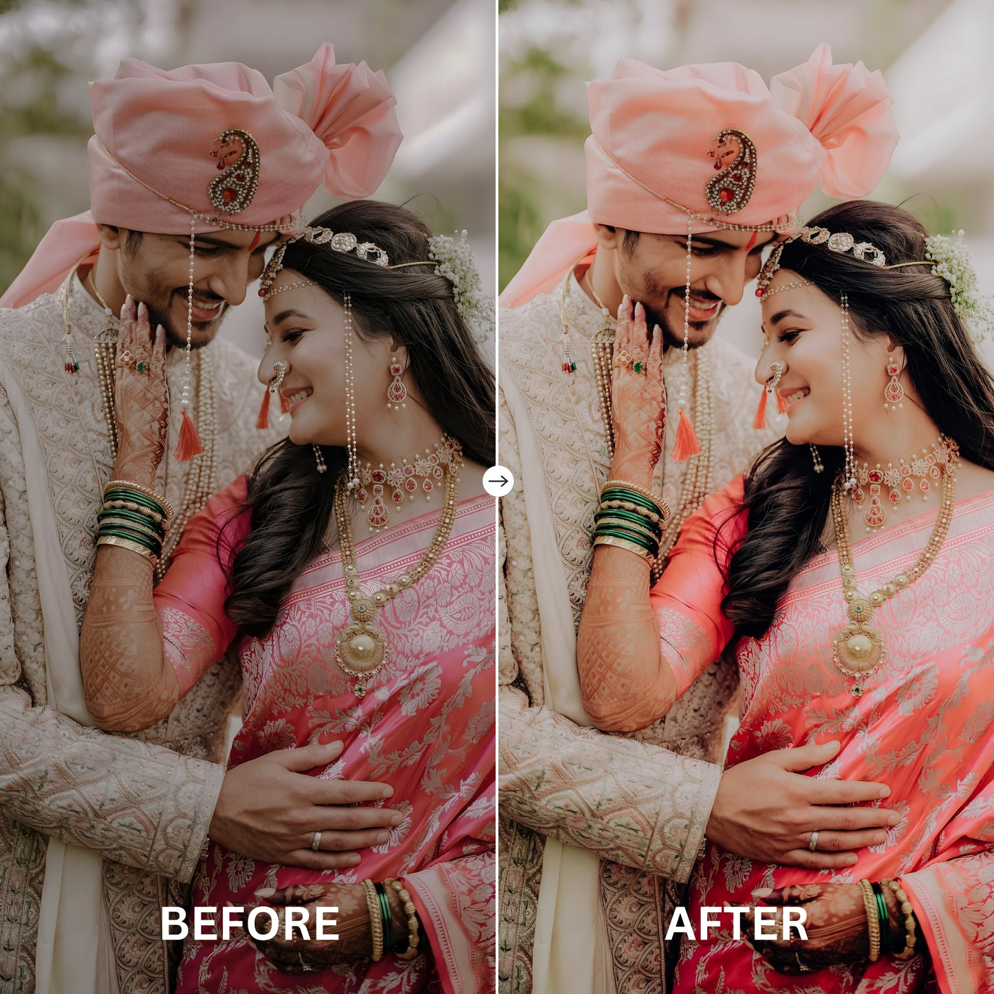 50 Wedding Lightroom Presets