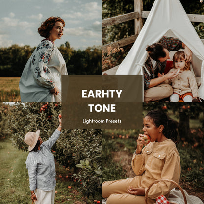 EARTHY TONE LIGHTROOM PRESETS
