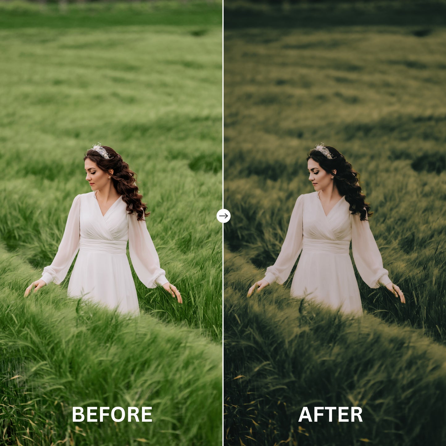 Soft Green Lightroom Presets