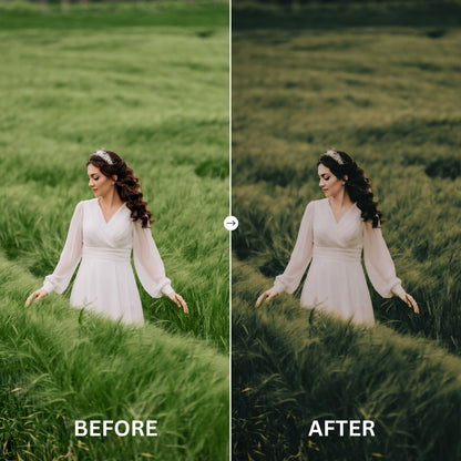Soft Green Lightroom Presets