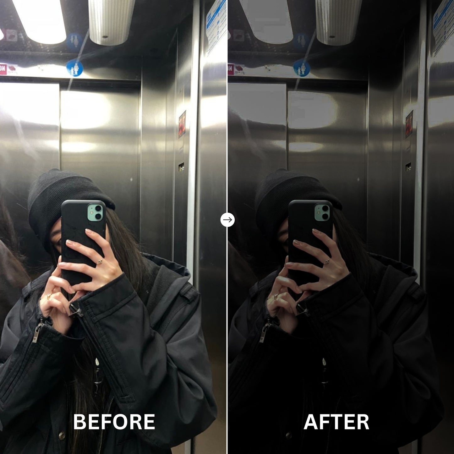 DARK AESTHETIC LIGHTROOM PRESETS