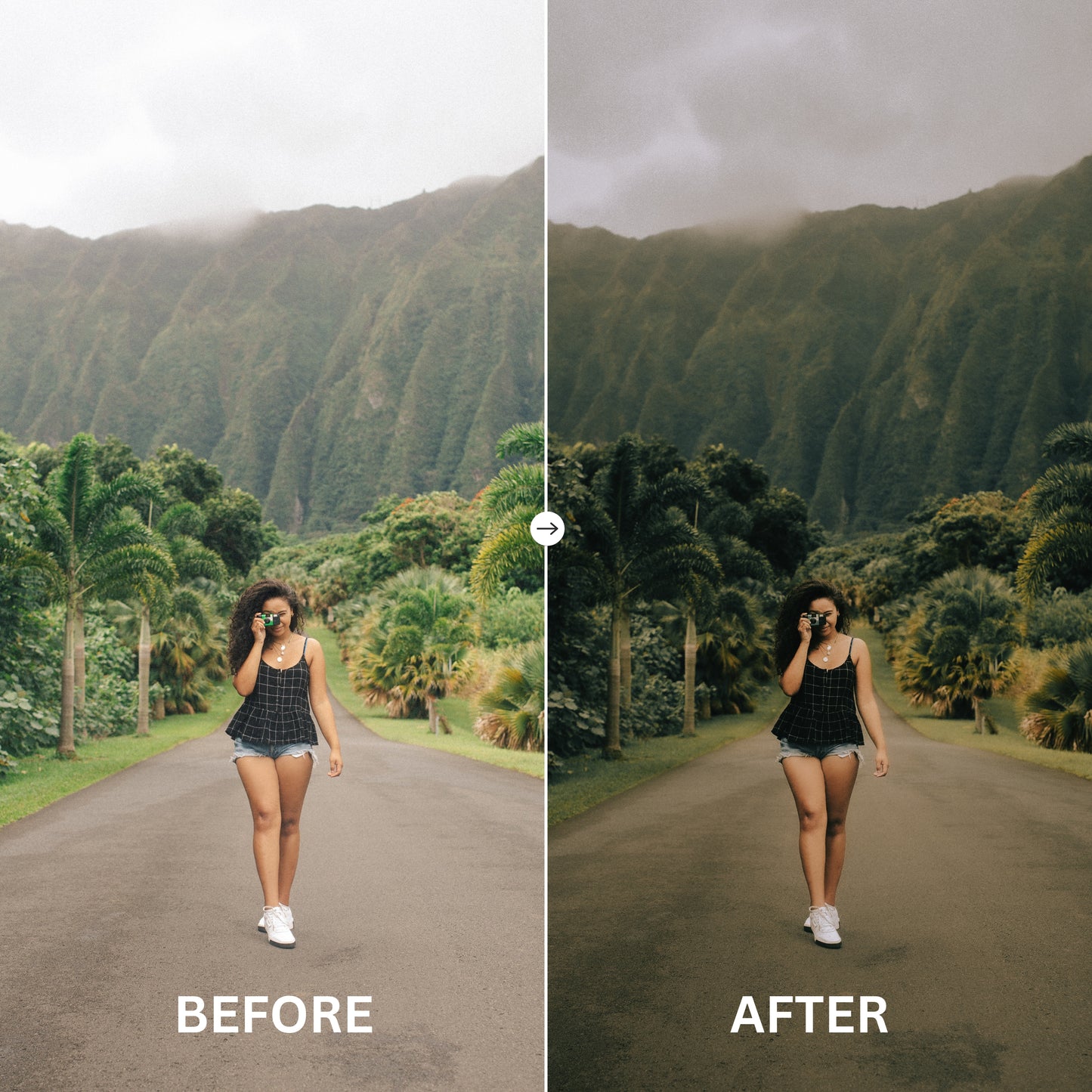 Soft Green Lightroom Presets