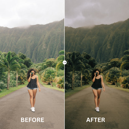 Soft Green Lightroom Presets